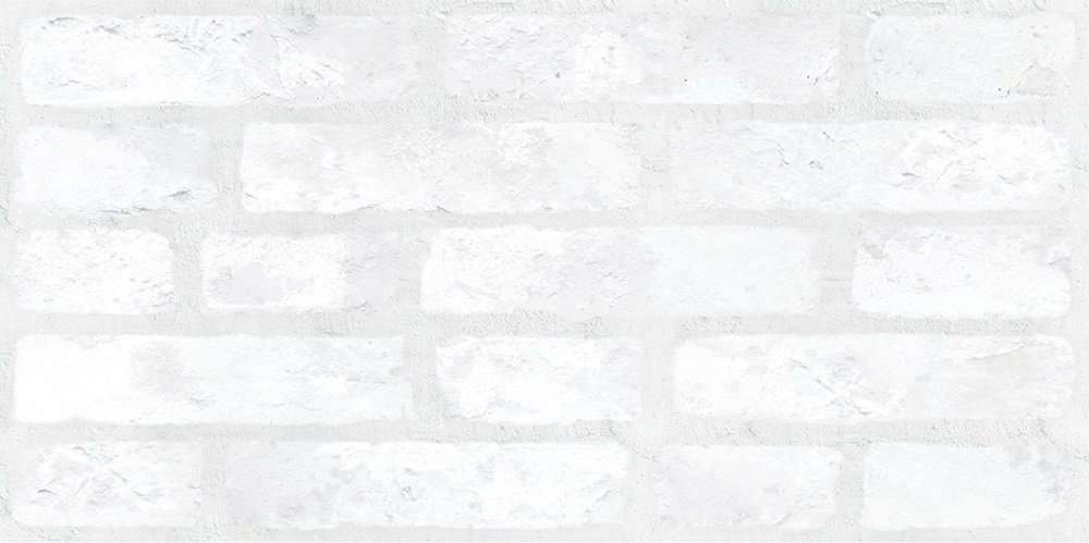 Керамическая плитка Laparet Loft Керамогранит белый, цвет белый, поверхность матовая, под кирпич, 300x600