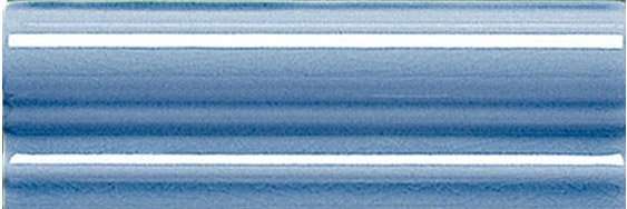 Бордюры Adex ADMO5165 Moldura Italiana PB C/C Azul Oscuro, цвет синий, поверхность глянцевая, прямоугольник, 50x150
