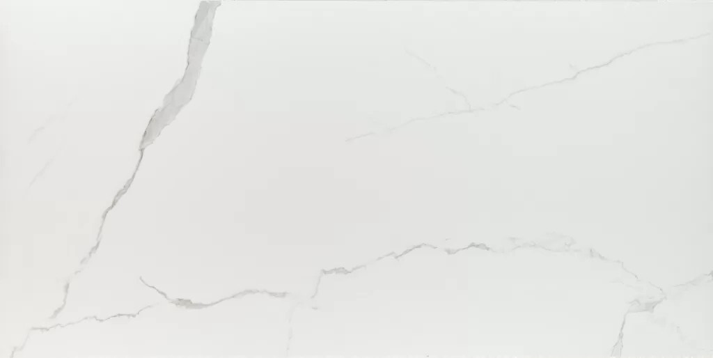 Керамогранит Fakhar Calcatta Glossy 1041, цвет белый, поверхность глянцевая, прямоугольник, 600x1200