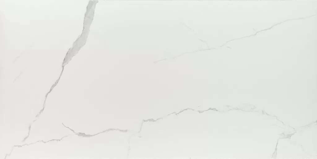 Керамогранит Fakhar Calcatta Glossy 1041, цвет белый, поверхность глянцевая, прямоугольник, 600x1200