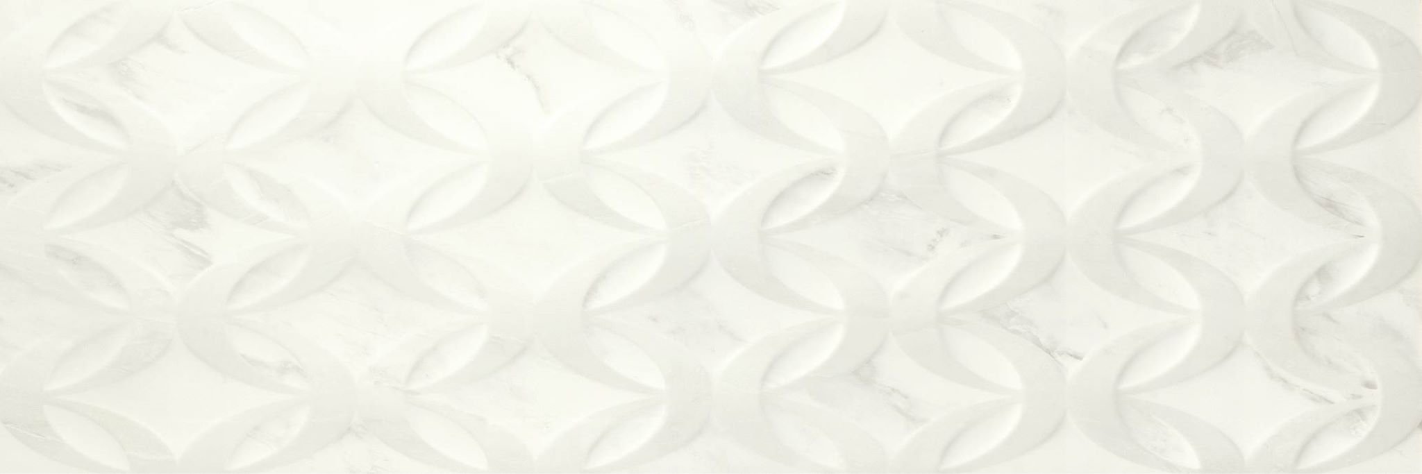Керамическая плитка Newker Marbeline Saga White Matt, цвет белый, поверхность матовая, прямоугольник, 400x1200
