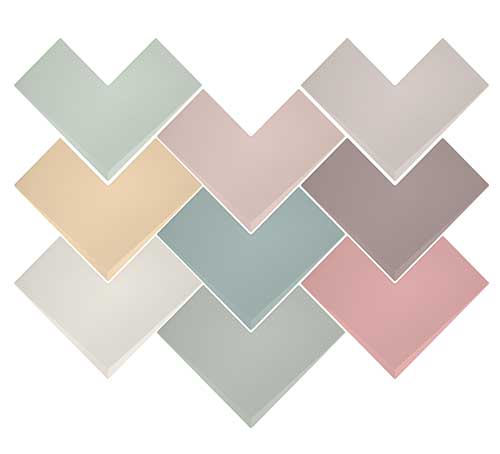 Керамическая плитка Wow Boho Elle Mix 118216, цвет разноцветный, поверхность матовая, квадрат, 200x200