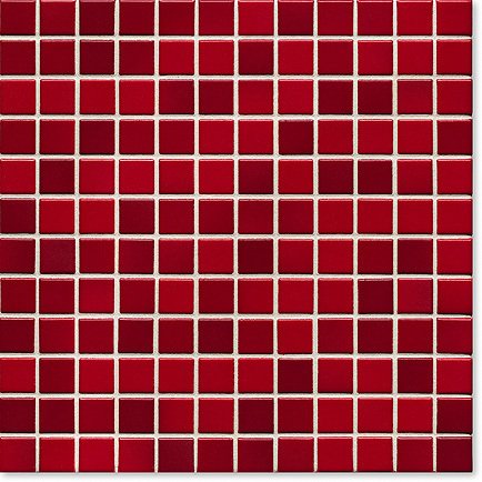 Мозаика Jasba 3606H Lavita Cherry Red Matt Glossy, цвет бордовый, поверхность глянцевая матовая, квадрат, 316x316