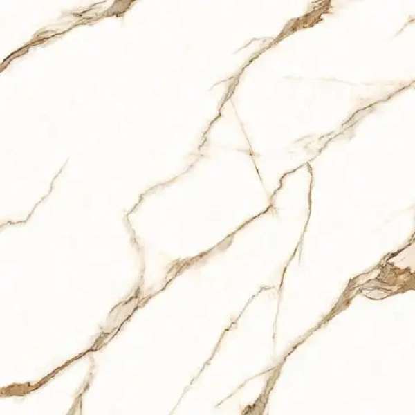 Керамогранит Artecera Bianco Carrara Oro Rectificado LE66063A, цвет бежевый, поверхность полированная, квадрат, 600x600