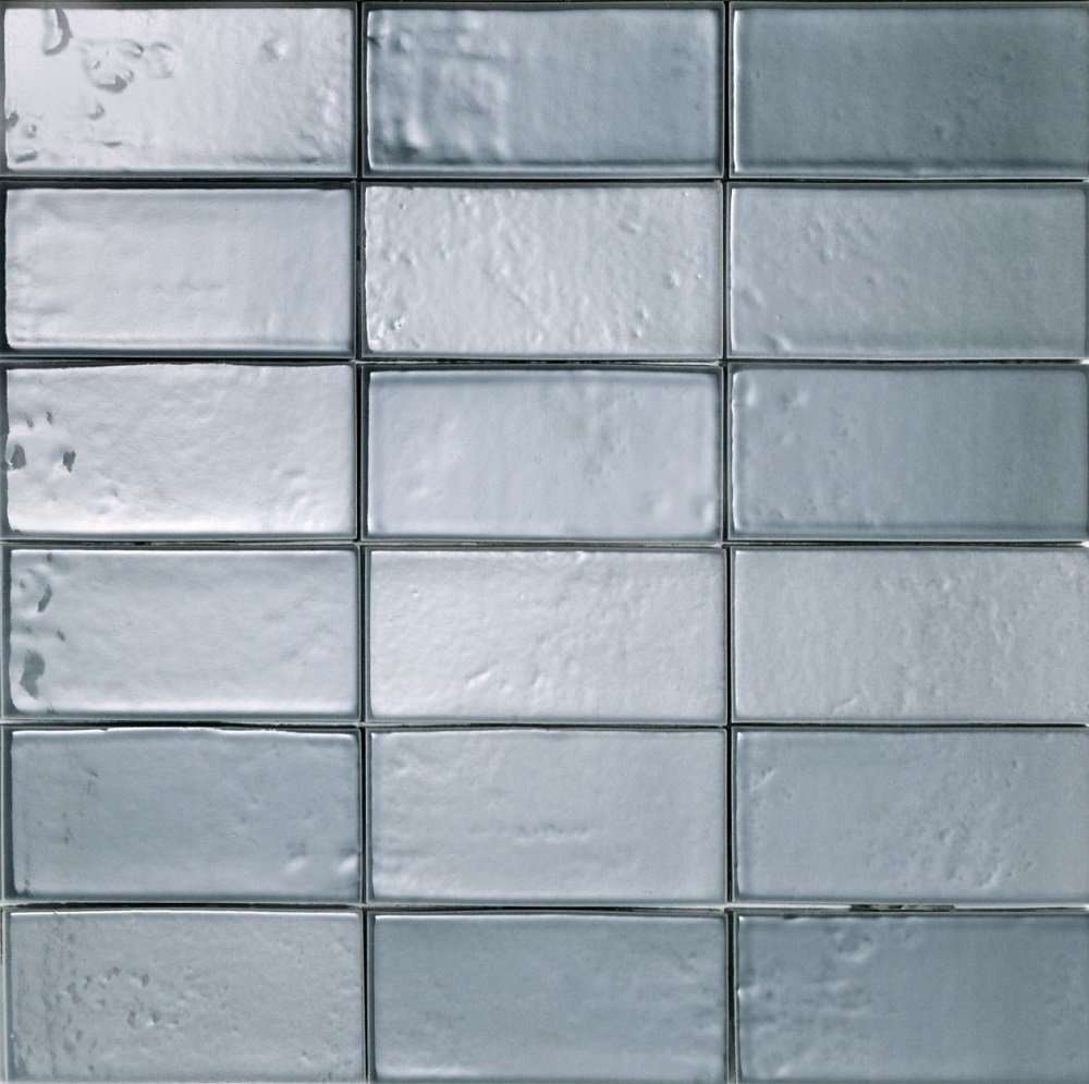 Керамическая плитка Sartoria Artigiana Ceruleo SAARBR04G, цвет металлик, поверхность глянцевая, прямоугольник, 55x110