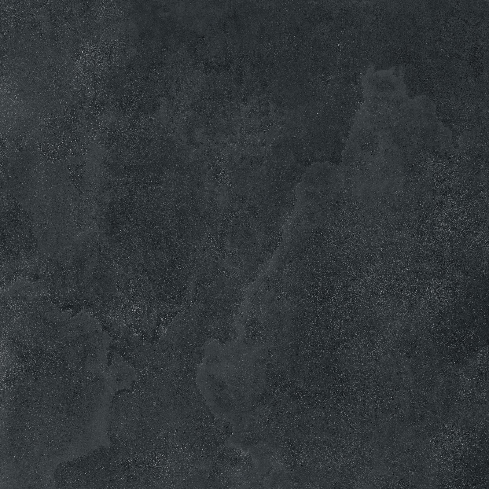 Керамогранит Italon Materia Titanio 610010001695, цвет чёрный, поверхность матовая, квадрат, 800x800