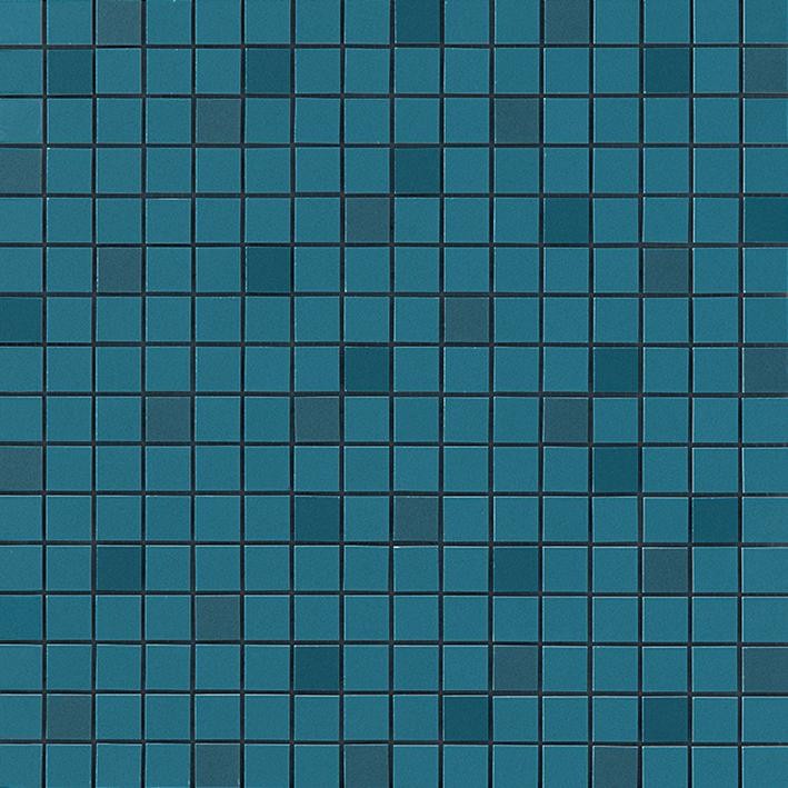 Мозаика Atlas Concorde Italy Prism Midnight Mosaico Q A40L, цвет синий, поверхность матовая, квадрат, 305x305