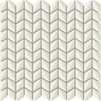 Мозаика Ibero Materika Mosaico Smart White, цвет белый, поверхность матовая, прямоугольник, 310x296