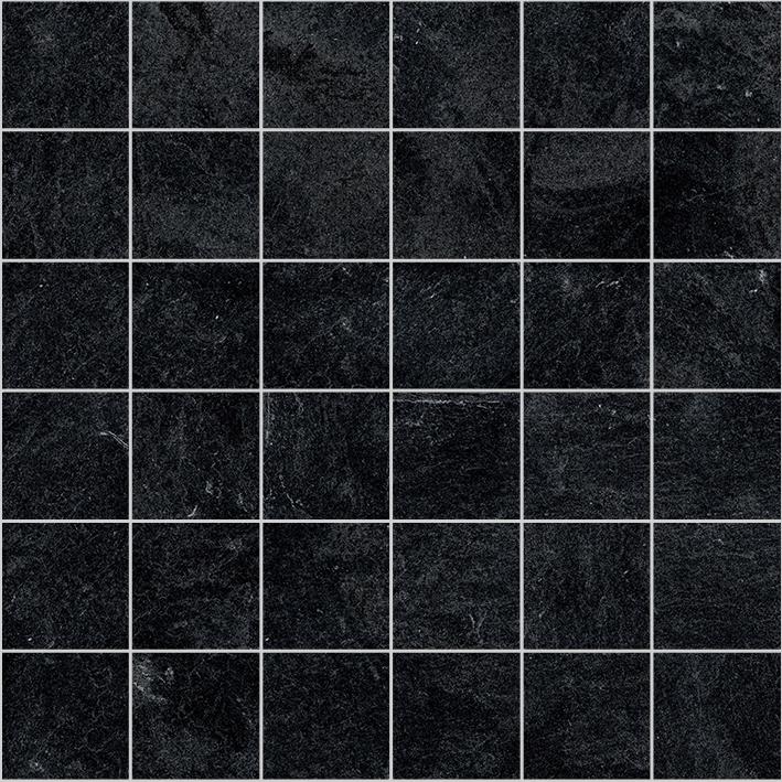 Мозаика Laparet Loft Hard мозаика черный, цвет чёрный, поверхность матовая, квадрат, 300x300