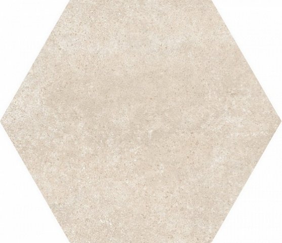 Керамогранит Equipe Hexatile Cement Sand 22095, цвет бежевый, поверхность матовая, шестиугольник, 175x200