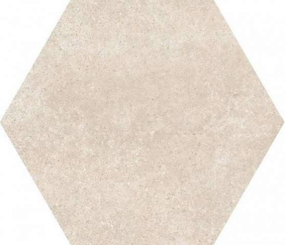 Керамогранит Equipe Hexatile Cement Sand 22095, цвет бежевый, поверхность матовая, шестиугольник, 175x200