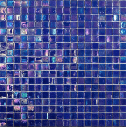 Мозаика Art & Natura Classic Isabeli 3, цвет синий, поверхность глянцевая, квадрат, 295x295