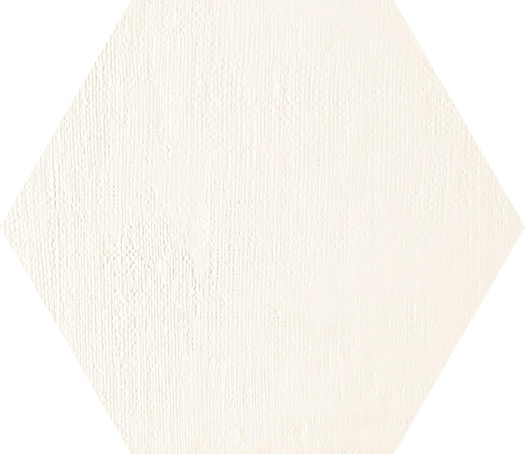Керамическая плитка Tubadzin Mild Garden White Hex, цвет белый, поверхность матовая, шестиугольник, 192x221