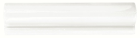 Бордюры APE Lord London Blanco, цвет белый, поверхность глянцевая, прямоугольник, 50x200