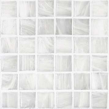 Мозаика Bisazza SM 10.01, цвет белый, поверхность глянцевая, квадрат, 322x322