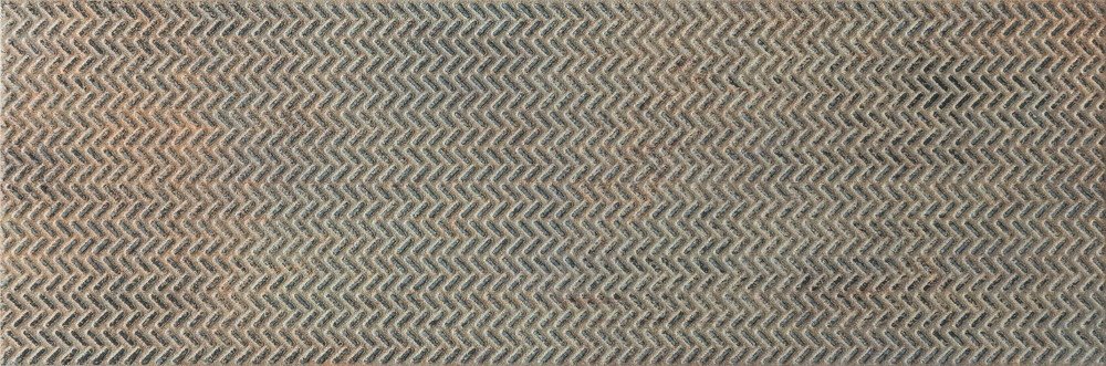 Керамическая плитка Tubadzin Brave Rust Str, цвет коричневый, поверхность структурированная, прямоугольник, 148x448