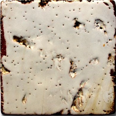 Керамическая плитка Eco Ceramica I Monasteri Bianco, цвет бежевый, поверхность матовая, квадрат, 300x300