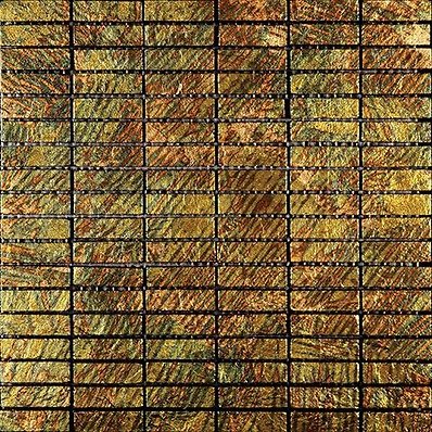 Мозаика Skalini Fire Dance FDC-7, цвет металлик, поверхность глянцевая, квадрат, 300x300