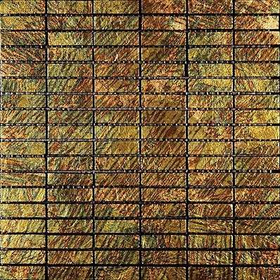 Мозаика Skalini Fire Dance FDC-7, цвет металлик, поверхность глянцевая, квадрат, 300x300