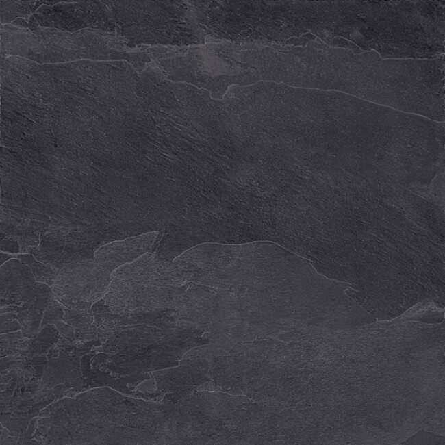Керамогранит Emilceramica (Acif) Nordika Dark Rett ECUM, цвет чёрный тёмный, поверхность матовая, квадрат, 600x600