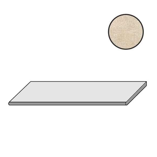 Ступени Piemme Concrete Gradone Taupe Grip/Ret 20mm 03205, цвет бежевый, поверхность противоскользящая, прямоугольник, 300x600