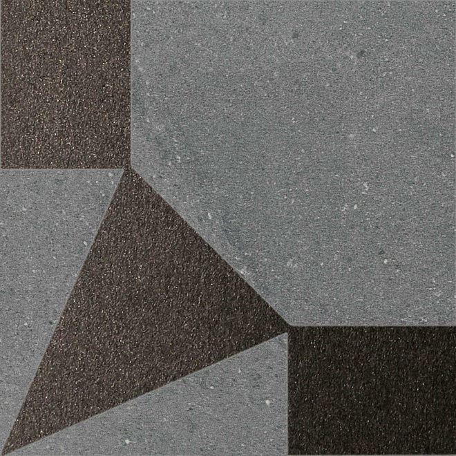 Декоративные элементы Kerama Marazzi Матрикс Серый Темный SBD037\SG1591, цвет серый, поверхность матовая, квадрат, 200x200