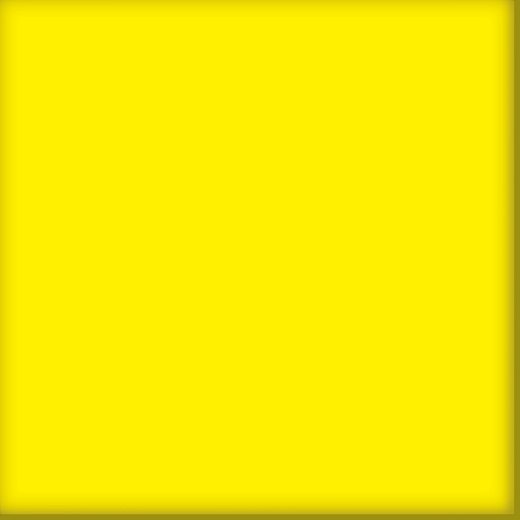 Керамическая плитка Еврокерамика Моноколор 8 MC 0025, цвет жёлтый, поверхность матовая, квадрат, 200x200