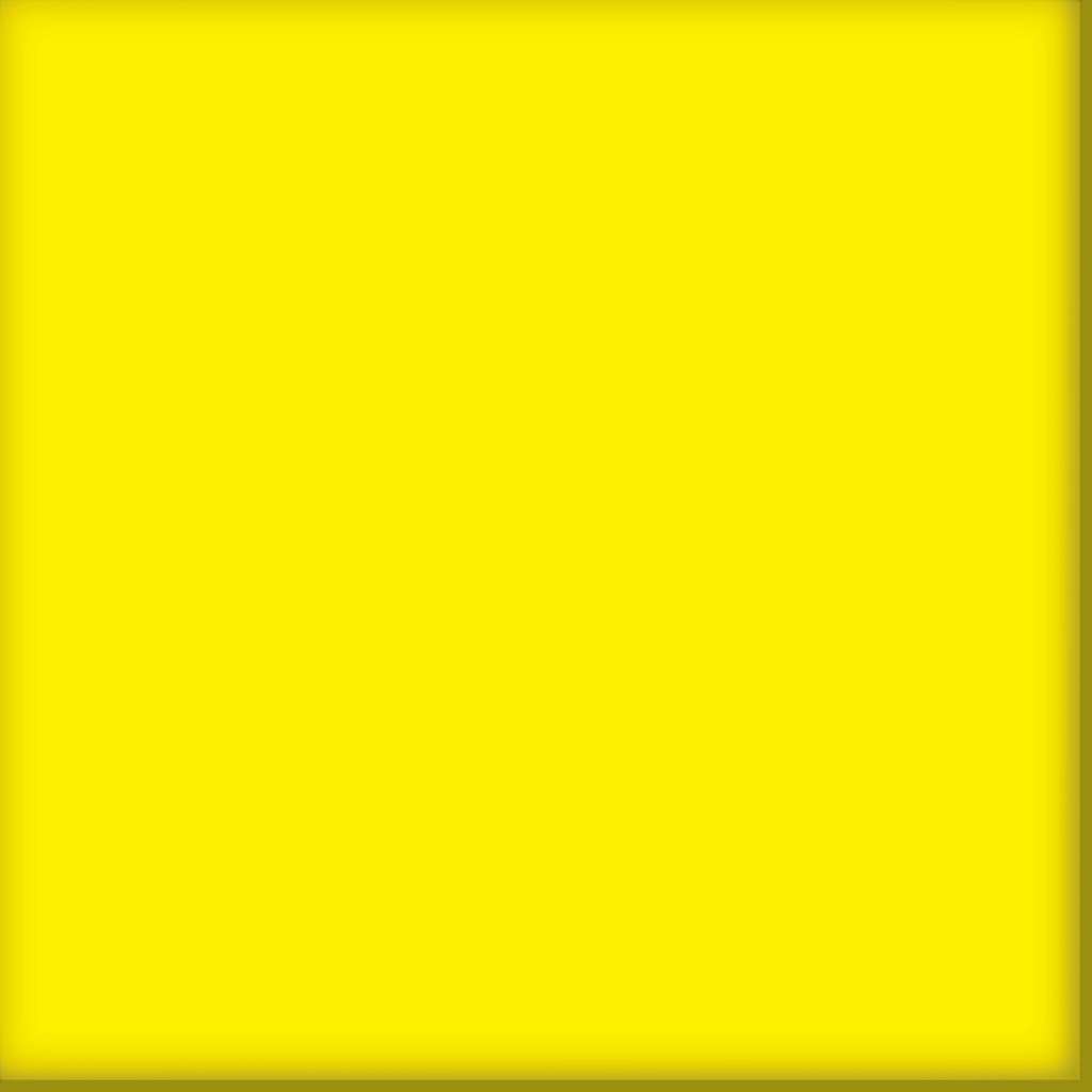 Керамическая плитка Еврокерамика Моноколор 8 MC 0025, цвет жёлтый, поверхность матовая, квадрат, 200x200