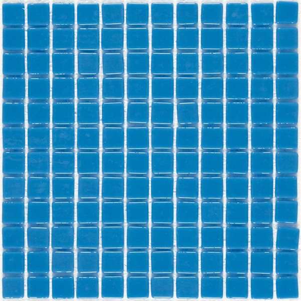 Мозаика Mosavit Monocolores Anti Azul Celeste MC-201-A, цвет синий, поверхность матовая, квадрат, 316x316