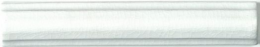 Бордюры Adex ADNT5010 Barra Relieve Snow, цвет белый, поверхность матовая, прямоугольник, 25x150