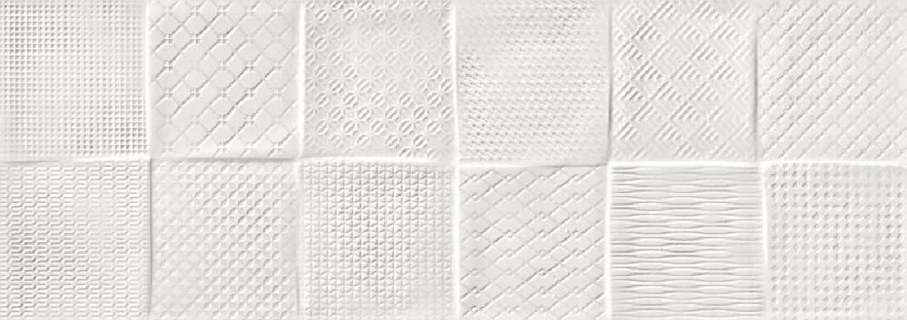 Керамическая плитка Keraben Remake Concept Blanco, цвет белый, поверхность матовая, прямоугольник, 250x700