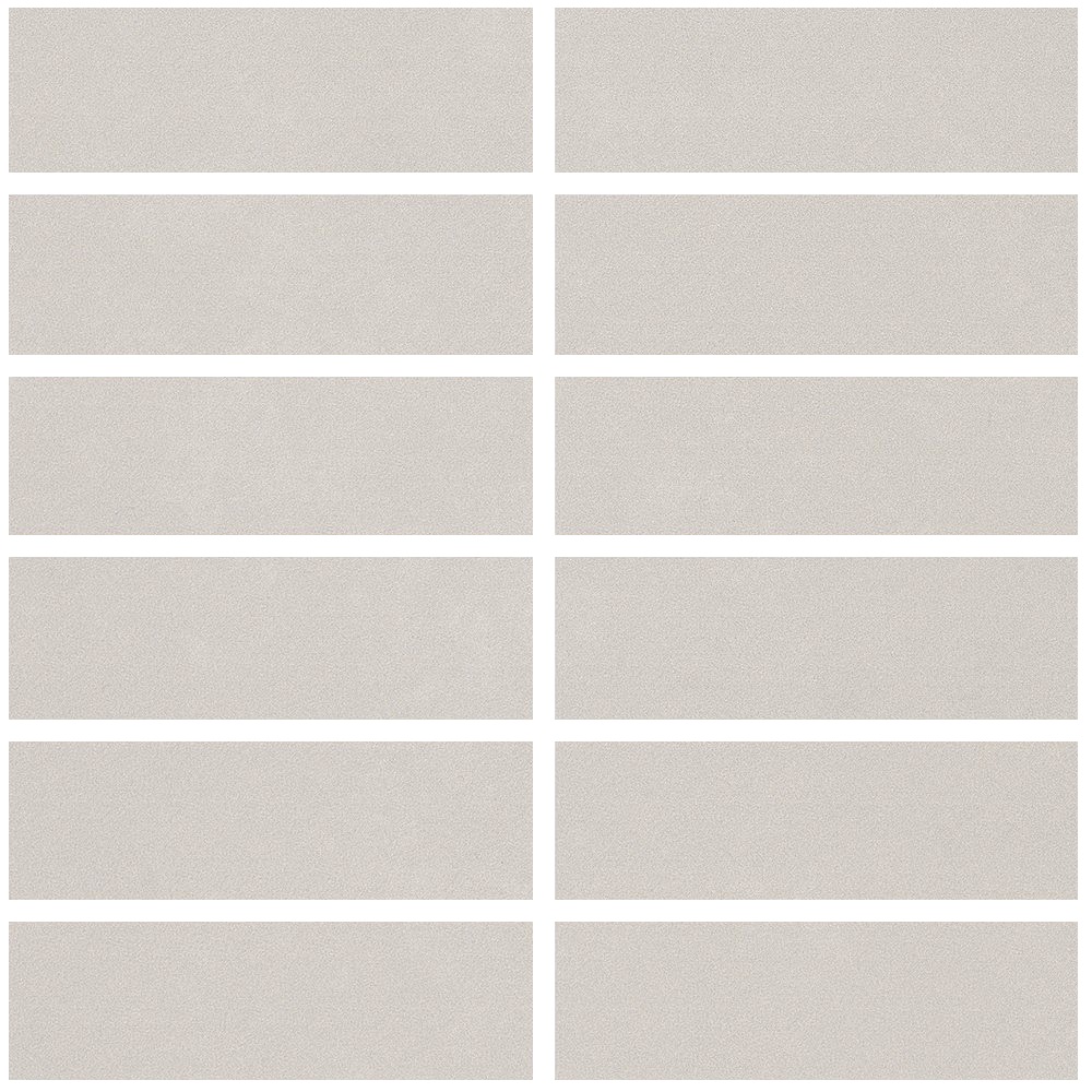 Мозаика Alfalux Pastelli Pro Assenzio Muretto T222967, цвет серый, поверхность матовая, квадрат, 300x300