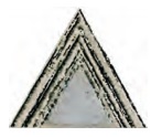 Декоративные элементы Petracers Triangolo Lui Grigio, , квадрат, 170x170, фото в высоком разрешении