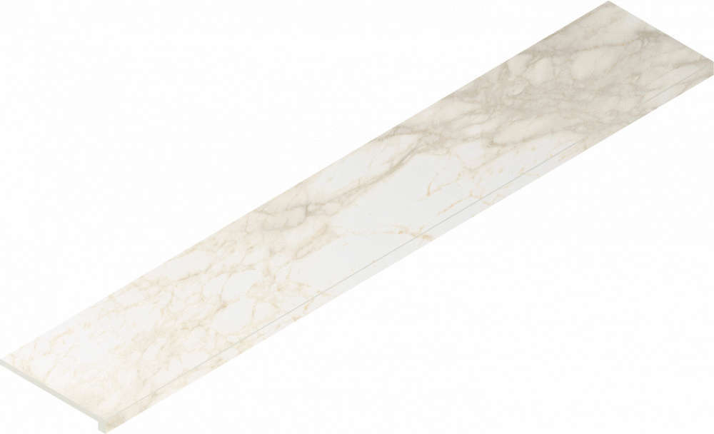 Ступени Italon Eternum Carrara Scal.160 Ang.Dx 620070002562, цвет бежевый, поверхность натуральная, прямоугольник, 330x1600