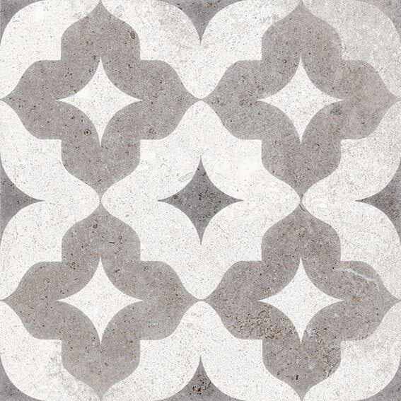 Декоративные элементы Vives Nassau Berkane Multicolor, цвет серый, поверхность матовая, квадрат, 200x200