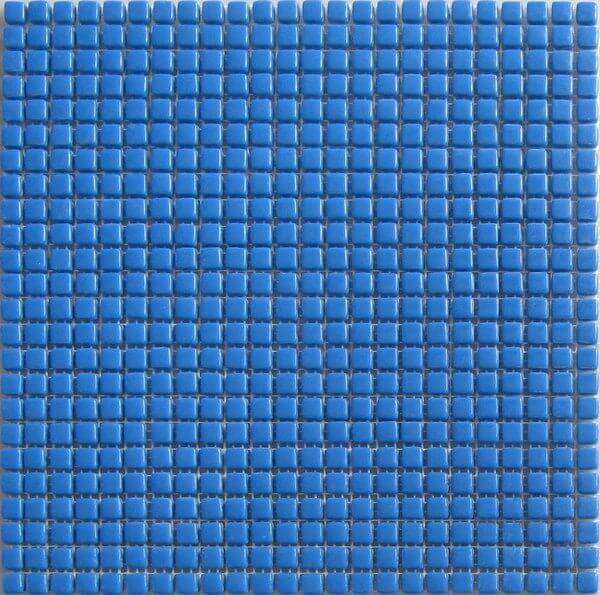 Мозаика Lace Mosaic SS 07, цвет синий, поверхность глянцевая, квадрат, 315x315