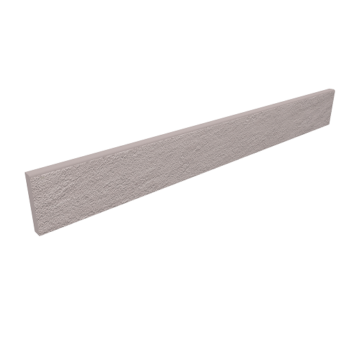 Бордюры Estima Loft Grey LF01 Неполированный 7x60 30186, цвет серый, поверхность матовая, прямоугольник, 70x600