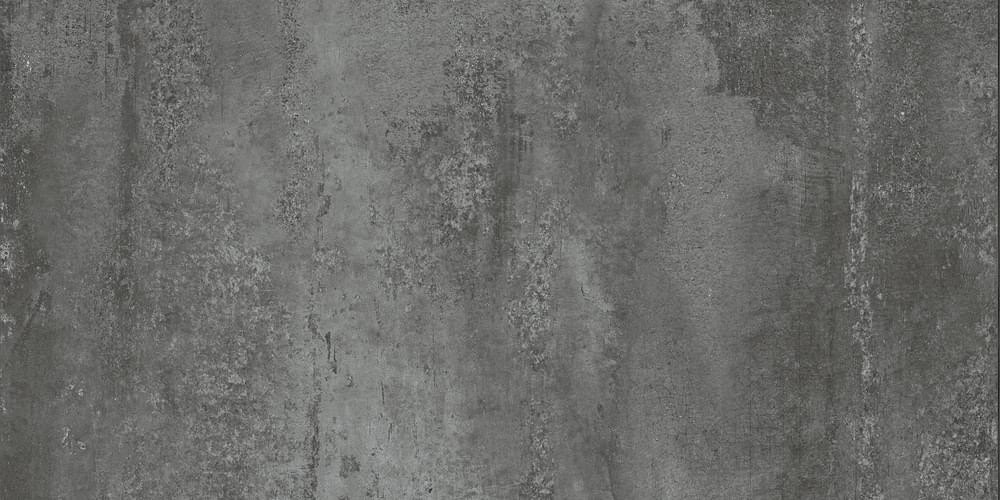Керамогранит Floor Gres Rawtech Raw Coal Nat 752197, цвет серый тёмный, поверхность матовая, прямоугольник, 600x1200