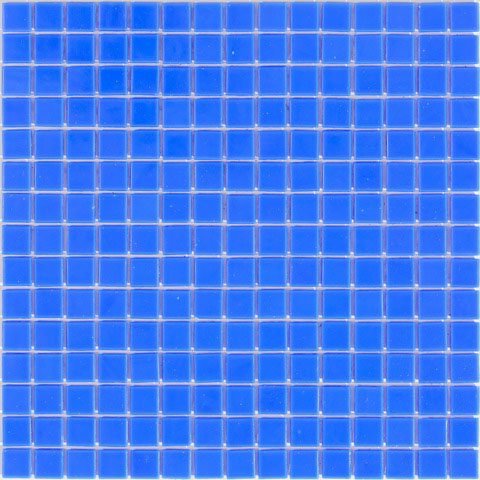 Мозаика Alma Mosaic Sandy SBN14, цвет голубой, поверхность глянцевая, квадрат, 327x327
