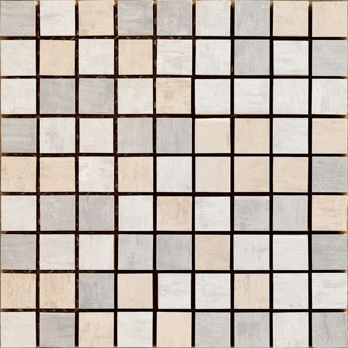 Мозаика Alta Alterna Mosaico Mix, цвет бежевый, поверхность матовая, квадрат, 300x300
