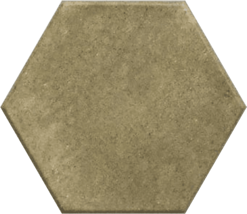 Керамогранит Ribesalbes Hex Mink Matt, цвет коричневый, поверхность матовая, шестиугольник, 150x173