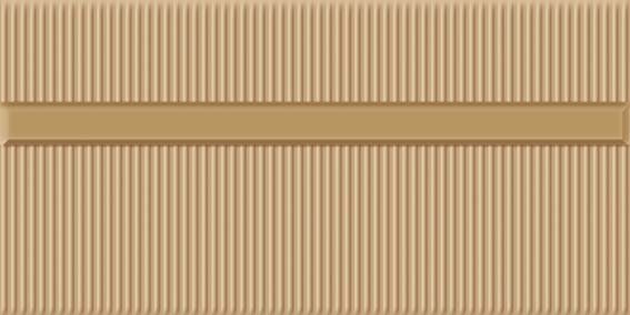 Декоративные элементы Vives Corso Pincio Caramelo, цвет коричневый, поверхность глянцевая, кабанчик, 100x200