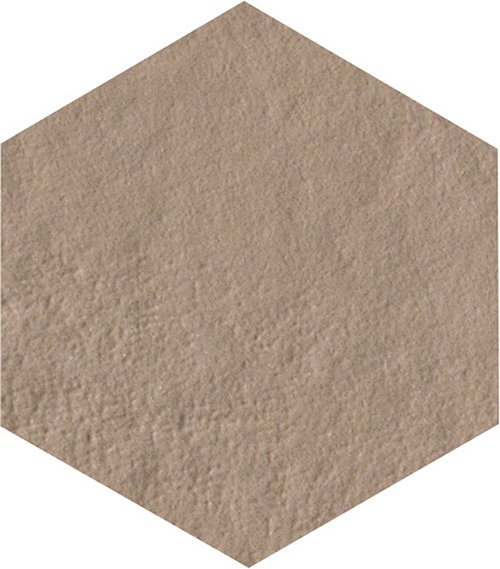 Керамогранит Cir Mat C Sandal Esagona 1055463, цвет коричневый, поверхность матовая, прямоугольник, 240x277