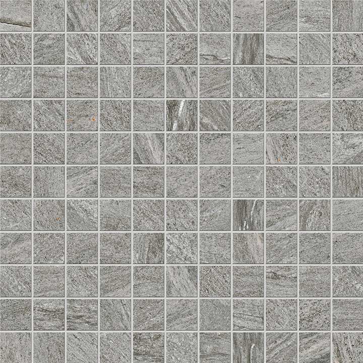 Мозаика Novabell Mosaico Perla ETN 112K, цвет серый, поверхность матовая, квадрат, 300x300