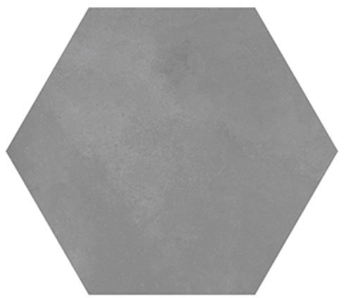 Керамогранит 41zero42 Mate Esagona Fumo 4100072, цвет серый, поверхность матовая, прямоугольник, 195x225