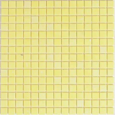 Мозаика Alma Mosaic Sandy SN188, цвет жёлтый, поверхность глянцевая, квадрат, 327x327