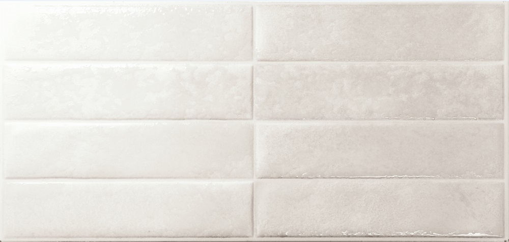 Керамическая плитка El Molino Dream White, цвет белый, поверхность глянцевая, прямоугольник, 300x600