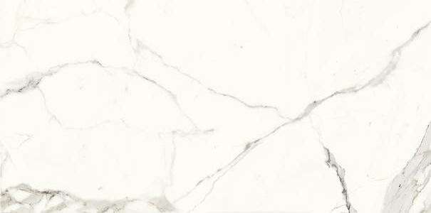 Керамогранит Ariostea Bianco Calacatta Soft P612527, цвет белый, поверхность матовая, прямоугольник, 600x1200