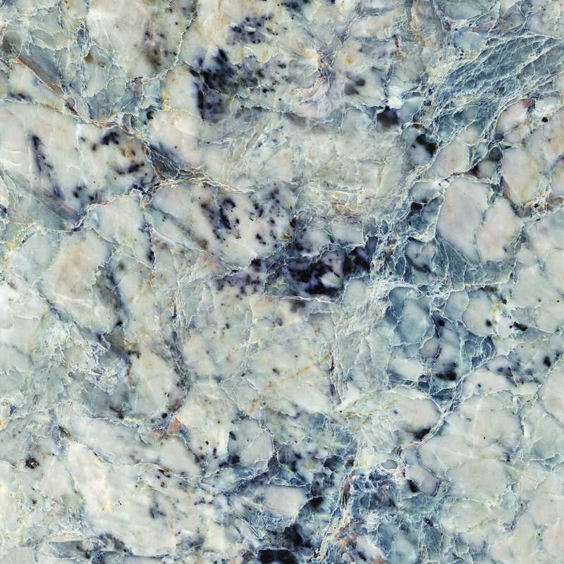 Керамогранит Absolut Keramika Samos, цвет синий, поверхность глянцевая, квадрат, 600x600