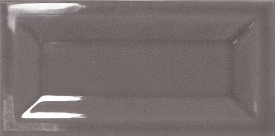 Керамическая плитка Equipe Evolution Inmetro Dark Grey 22000, цвет серый тёмный, поверхность глянцевая, кабанчик, 75x150